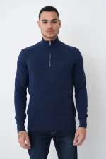 Loro Piana 'Baby Cashmere' Half-Zip Trui