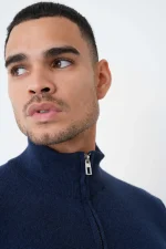 Loro Piana 'Baby Cashmere' Half-Zip Trui - Afbeelding 5