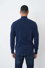 Loro Piana 'Baby Cashmere' Half-Zip Trui - Afbeelding 8