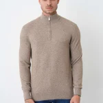 Brunello Cucinelli Cashmere Half-Zip Trui