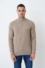 Brunello Cucinelli Cashmere Half-Zip Trui