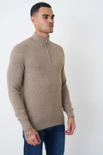Brunello Cucinelli Cashmere Half-Zip Trui - Afbeelding 3