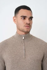Brunello Cucinelli Cashmere Half-Zip Trui - Afbeelding 5