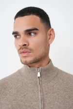 Brunello Cucinelli Cashmere Half-Zip Trui - Afbeelding 7