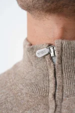 Brunello Cucinelli Cashmere Half-Zip Trui - Afbeelding 10
