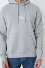 Christian Dior Logo Embroidered Hoodie - Afbeelding 5