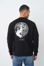 Stone Island 'Desert Compass' Print Sweater