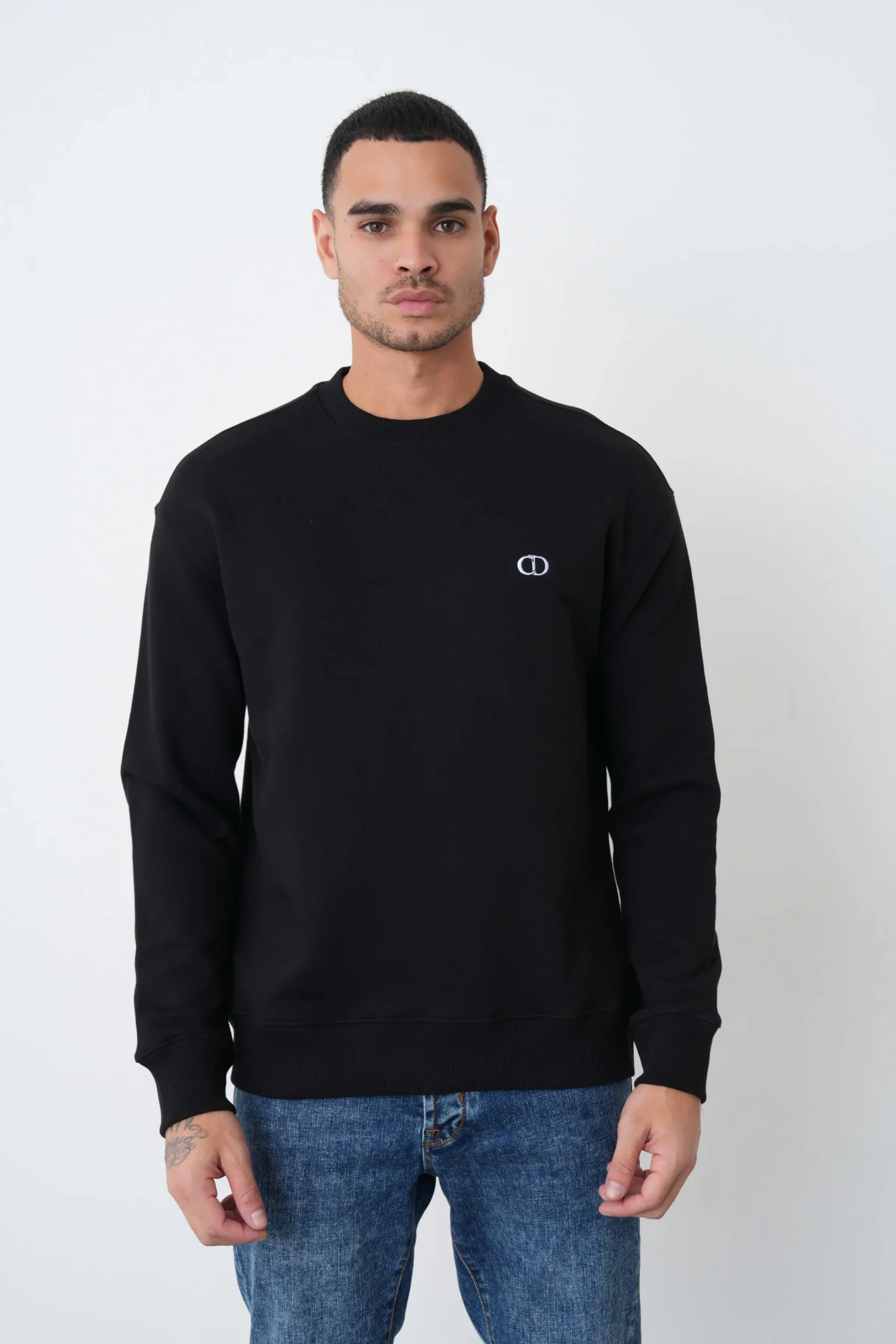 studio202606-7284 Christian Dior 'New CD' Embroidered Sweater - Afbeelding 1