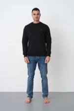 Ami Paris 'Red Heart' Embroidered Sweater - Afbeelding 9