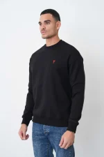 Ami Paris 'Red Heart' Embroidered Sweater - Afbeelding 2