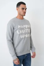 Louis Vuitton 'Emboidered Signature' Crewneck Sweater - Afbeelding 3