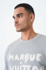 Louis Vuitton 'Emboidered Signature' Crewneck Sweater - Afbeelding 7