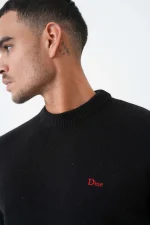Christian Dior Logo Embroidered Crewneck Trui - Afbeelding 7