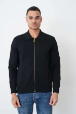 Louis Vuitton 'LV Blason Embossed' Zipped Tricot Jas 1AIIR3
