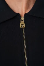 Louis Vuitton 'LV Blason Embossed' Zipped Tricot Jas 1AIIR3 - Afbeelding 8