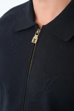 Louis Vuitton 'LV Blason Embossed' Zipped Tricot Jas 1AIIR3 - Afbeelding 11