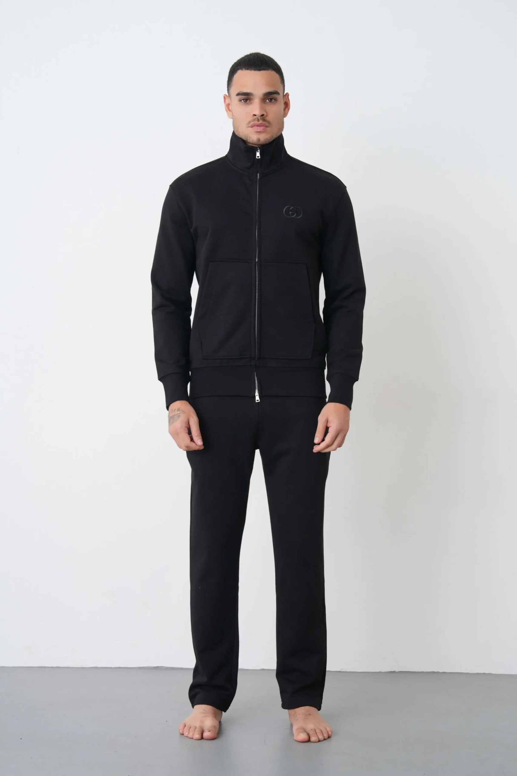 studio202606-7441 Gucci 'Interlocking G' Embroidered Trainingspak - Afbeelding 1
