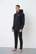 Moncler 'Triple Logo Patch' Print Trainingspak - Afbeelding 3