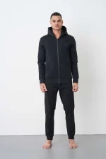 Moncler 'Black Logo Patch' Trainingspak