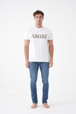 Amiri Leopard Logo Print T-Shirt - Afbeelding 7