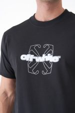 Off-White Flock Arrow Print T-Shirt - Afbeelding 5