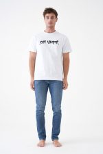 Off-White 'Skate Logo' Print T-Shirt - Afbeelding 8