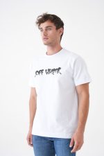 Off-White 'Skate Logo' Print T-Shirt - Afbeelding 4