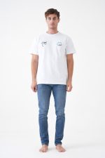 Off-White 90's DJ Print T-Shirt - Afbeelding 4