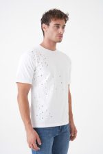 Amiri 'Shotgun Destroyed' Print T-Shirt - Afbeelding 2