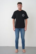 Stone Island 'Outline Compass' Print T-Shirt - Afbeelding 9