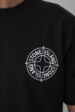 Stone Island 'Outline Compass' Print T-Shirt - Afbeelding 6