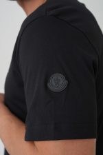 Moncler Logo Print Silicone Patch T-Shirt - Afbeelding 7