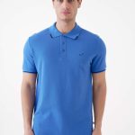 Jacob Cohen Logo Embroidered Polo Shirt