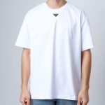 Prada Logo Plaque T-Shirt