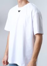 Prada Logo Plaque T-Shirt - Afbeelding 2