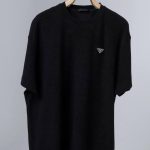Prada Logo Plaque T-Shirt