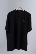 Prada Logo Plaque T-Shirt