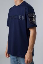 Moncler Sleeve Pocket T-Shirt - Afbeelding 2