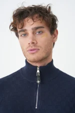 Louis Vuitton 'Damier Check' Half-Zip Trui - Afbeelding 4