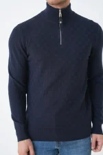 Louis Vuitton 'Damier Check' Half-Zip Trui - Afbeelding 6