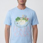 Casablanca 'Plaza Casa' Print T-Shirt