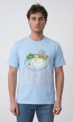 Casablanca 'Plaza Casa' Print T-Shirt