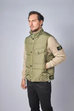 Stone Island Bodywarmer — 100% Ganzendons - Afbeelding 2