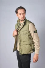 Stone Island Bodywarmer — 100% Ganzendons - Afbeelding 7