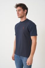 Ami Paris Red Heart Embroidered T-Shirt - Afbeelding 2
