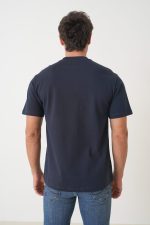 Ami Paris Red Heart Embroidered T-Shirt - Afbeelding 7