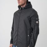 Moncler 'Etiache' Hooded Windbreaker Zwart