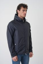 Moncler 'Etiache' Hooded Windbreaker Zwart - Afbeelding 3