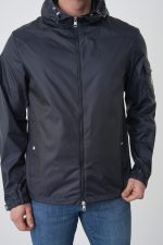 Moncler 'Etiache' Hooded Windbreaker Zwart - Afbeelding 4