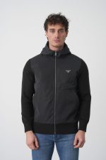 Prada Hooded Cardigan Windbreaker Jas - Afbeelding 2